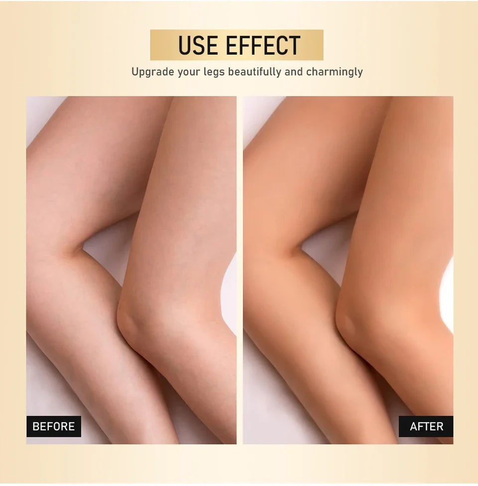 Waterproof Long Lasting Leg Makeup Lotion Even Skin Tone Body Foundation Body Tanning Cream Medium Bronze Leg Makeup