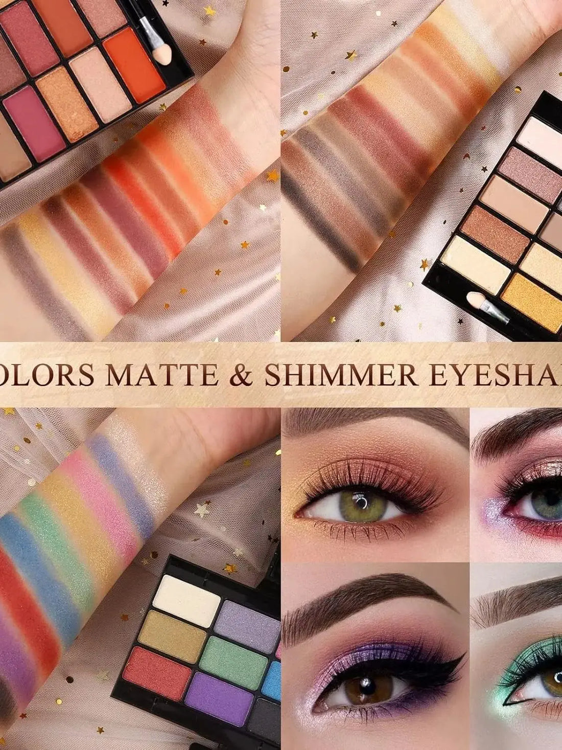 Color Spirit Professional Makeup - Complete Set for Artists And Beauty Enthusiasts