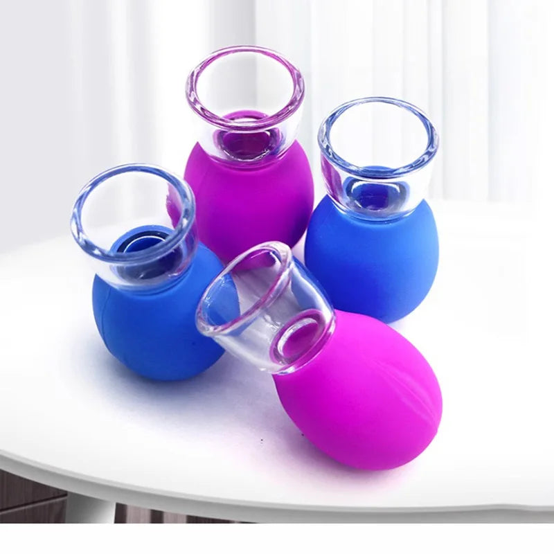 Silicone Cupping Massage Cup For Body Face Neck Eye Massager Vacuum Tank Body Facial Care, Anti-aging Beauty Tool