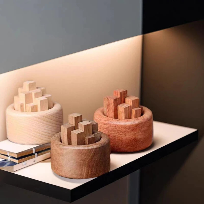 Wooden Diffuser Wooden Aromatherapy Home Office Teahouse  Decor Nice Gift Zen Buddhist MultiPurpose Home Decor