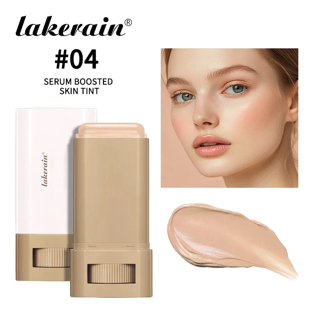 Foundation Stick Balm Skin Bronze Tint Eraser Foundation Stick Smooth Plumper Long-lasting Flawless Makeup Face Beauty Cosmetics