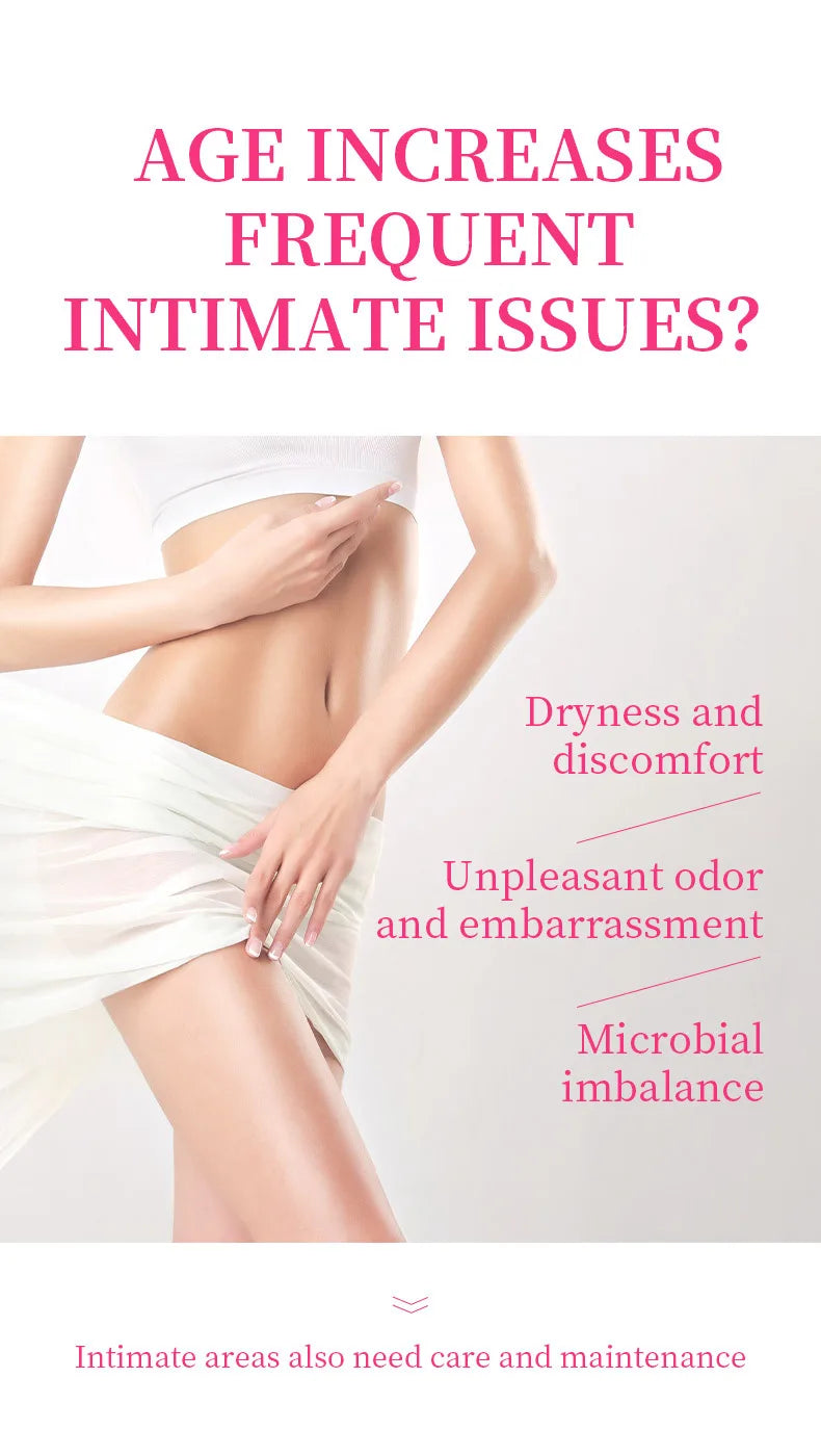 Women Private Parts Care Set Keep Brightening Improve Odor Reduce Dark Stress Release Body Deodorant Soap Vaginal Tightening Gel