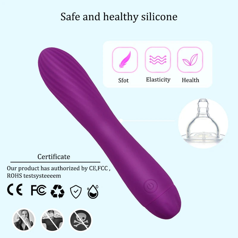 G Spot Vibrator 10 Modes Multiple Stimulation Clitoral Nipple Massager for Female Sexual Pleasure Clitoral Stimulator For Women