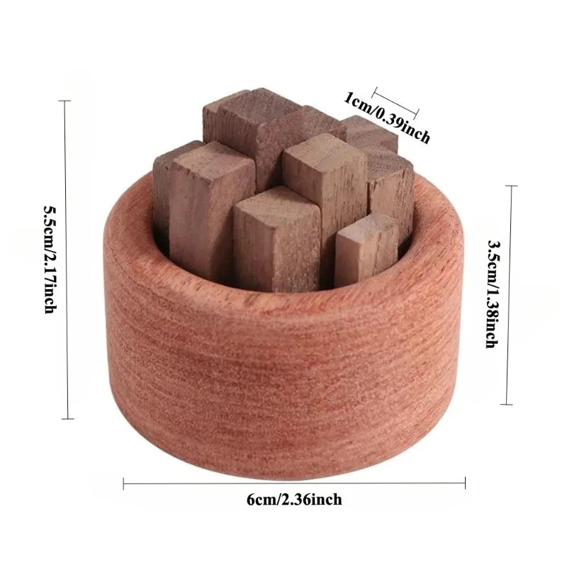 Wooden Diffuser Wooden Aromatherapy Home Office Teahouse  Decor Nice Gift Zen Buddhist MultiPurpose Home Decor