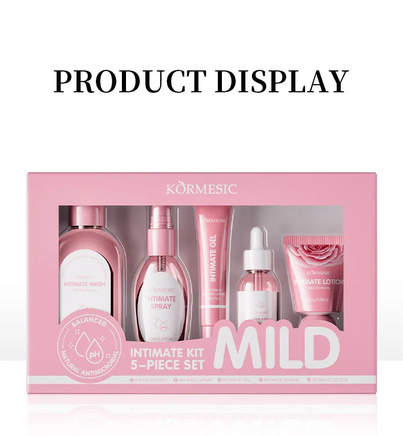 Women Private Parts Care Set Keep Brightening Improve Odor Reduce Dark Stress Release Body Deodorant Soap Vaginal Tightening Gel