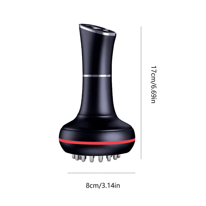 Household electric meridian brush leg abdomen shoulder and neck massager scraping instrument relax the muscles of the whole body