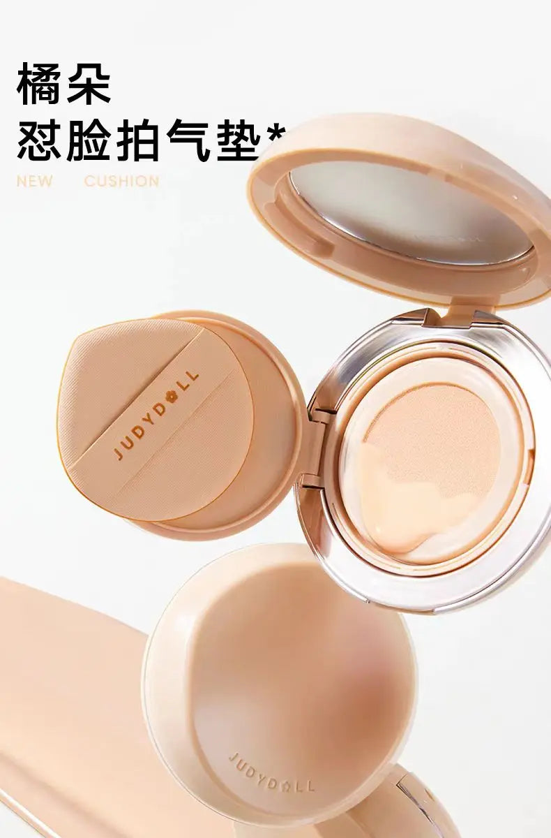 Judydoll Air Cushion Concealer Makeup Foundation Moisturizing Long-lasting Brightening Invisible Pores Liquid Oil Skin Cream