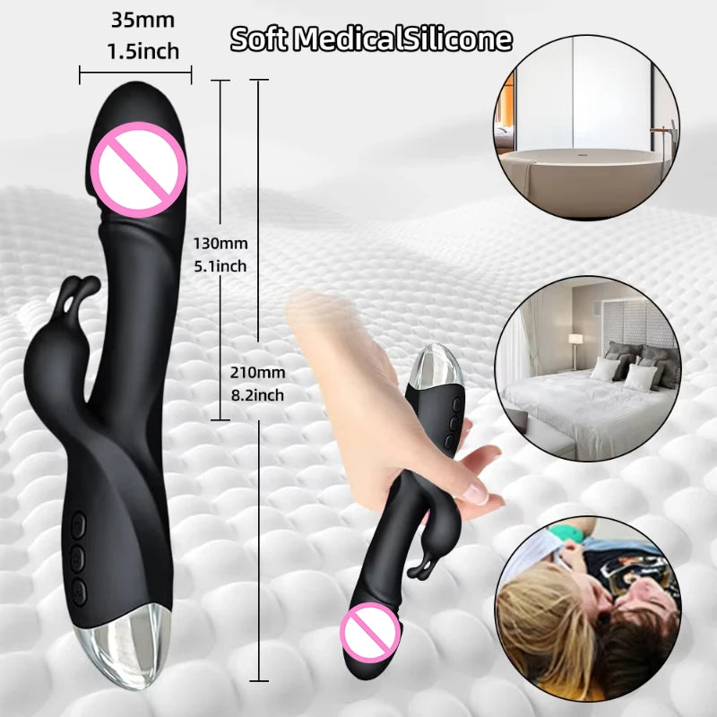 Dildo G-Spot AV Vibrators For Women Magic Wand Vagina Stimulation Clitoris Massager Female Sex Toys For Women Adult Product