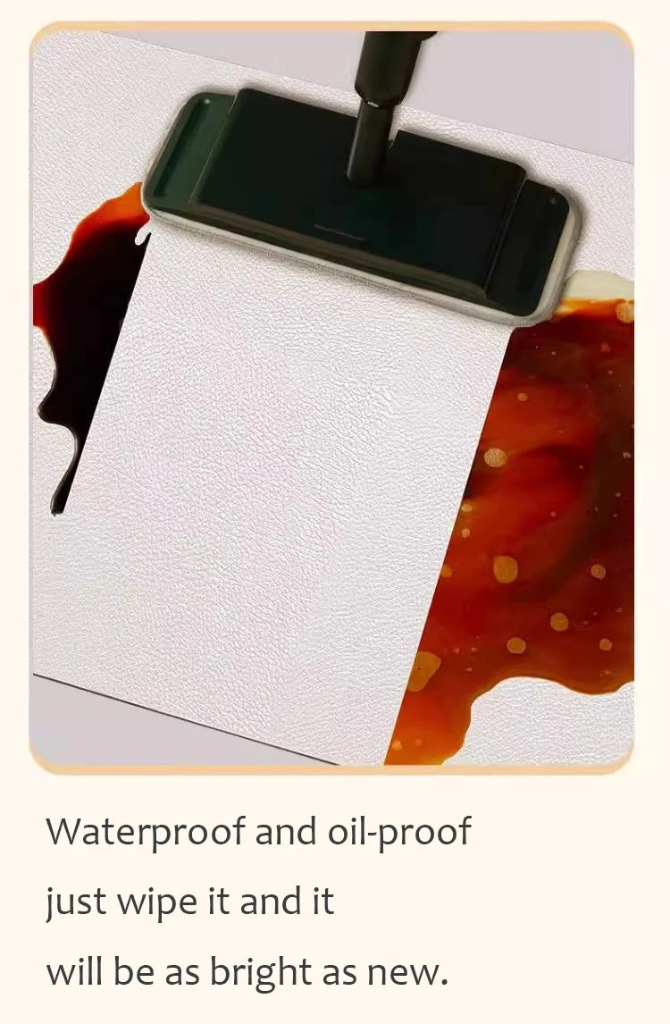 Kitchen Special Carpet PVC Waterproof and Oil-proof Carpet Easy To Clean Cushioning Rugs Artistic Striped Decorative Carpet Mats